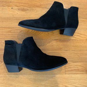 Anthropologie Seychelles suede ankle booties